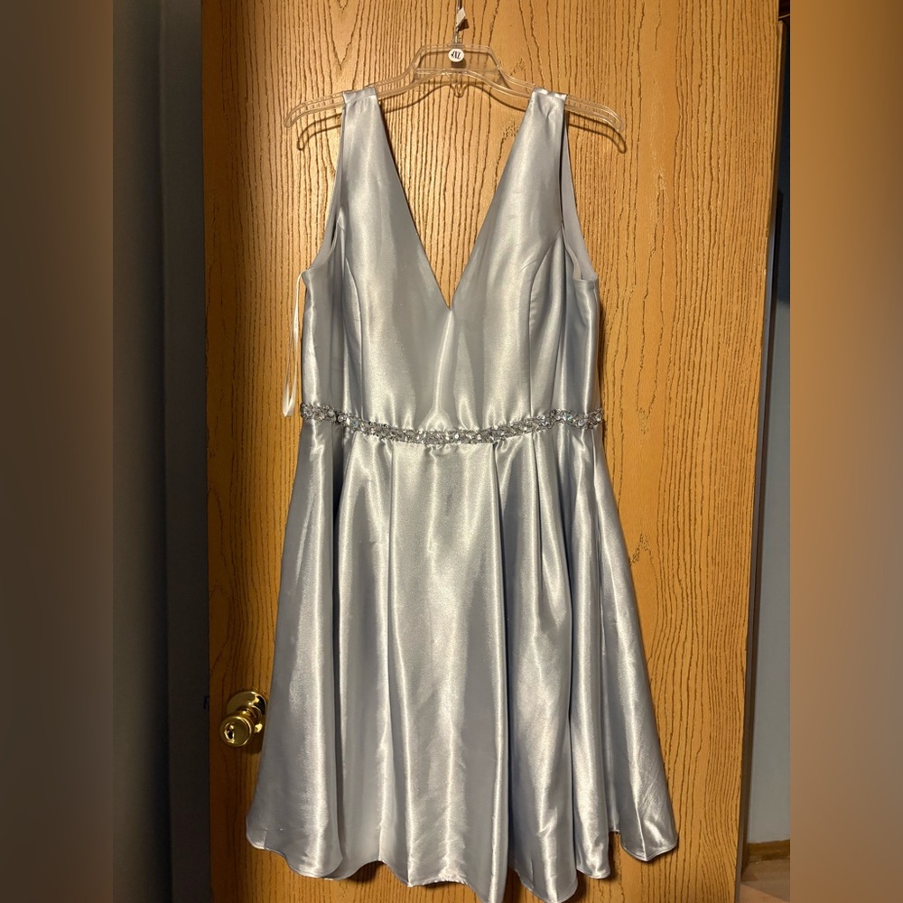 Silver dress